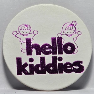 Vintage Pog * Purple Foil * Hello Kiddies * Bin61 - Picture 1 of 1