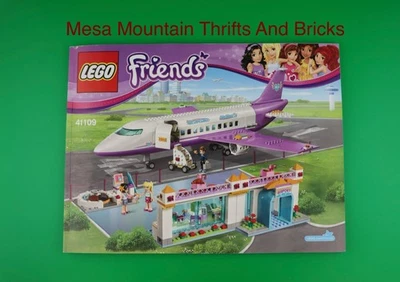 LEGO® Friends 41109 Heartlake Airport Instruction Manual Only! Terminal Airplane - Image 1 of 2