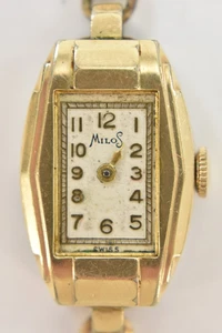 Vintage Ladies Savoy Milos watch 7j  needs crystal hands 1/20 12k GF - Picture 1 of 6