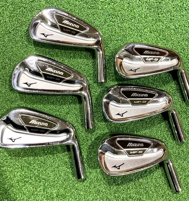 Mizuno MP-59 Forged Iron Heads Set 5-PW 6pcs Head Only Used Japan - Image 1 of 4