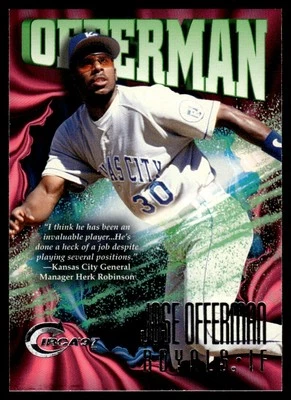 1997 Circa Jose Offerman Kansas City Royals #136 - Image 1 of 2