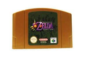 N64 The Legend of Zelda Majoras Mask Nintendo 64 Spiel Original Gold nur Kart - Bild 1 von 4