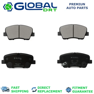 4x Rear CERAMIC Brake Pad 1816 Fit Kia Sorento 2016-2020 2.4 L4 3.3L V6 EX SX L Foto 1 de 4
