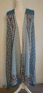 Plumero rosa cattlelac para mujer talla L Western Boho poliéster fluido ligero - Imagen 1 de 8