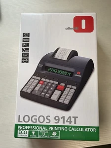 Olivetti Logos 914T Calcolatrice - Foto 1 di 4