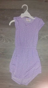 LuLaRoe toddler Dress Size 2 Purple Pink Polka Dots Slinky Material Girl 💜 2T - Picture 1 of 4