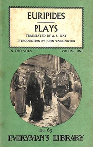 The Plays Of Euripides Volume 1 by Euripides - Picture 1 of 1
