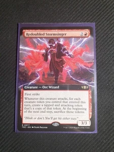 Redoubled Stormsinger (Extended Art) - Tarkir Dragonstorm - NM (siehe Bilder) MTG - Bild 1 von 2
