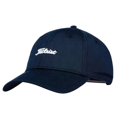 NEW Titleist Nantucket Adjustable Golf Hat Cap - Navy / White - Image 1 of 2