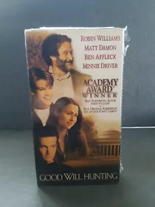 Good Will Hunting (VHS, 1998) In Plastic Not Sealed - Picture 1 of 4