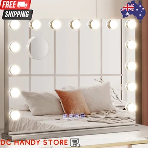 Embellir Bluetooth Makeup Mirror 58x46cm Hollywood Vanity with LED Light Wall - Picture 1 of 7