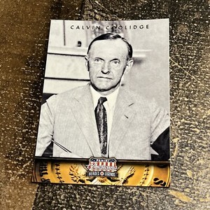 2012 Panini Americana CALVIN COOLIDGE U.S. United States Presidents Card #30