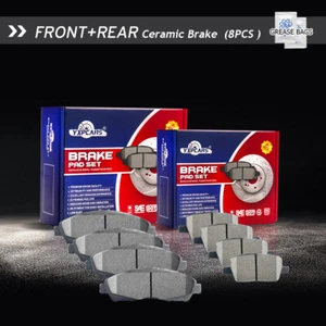 Pastillas de freno de disco de cerámica delanteras y traseras para Chevrolet Traverse Blazer GMC Acadia - Imagen 1 de 7