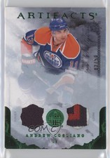 2010-11 Upper Deck Artifacts Emerald Jersey/Patch /50 Andrew Cogliano #5 Patch