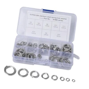 Rondelles élastiques Fendues - M3/M4/M5/M6/M8/M10/M12/M14/M16 - Acier - Picture 1 of 7