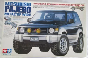 Vintage TAMIYA RC 1/10 MITSUBISHI PAJERO METAL TOP WIDE NIB - Picture 1 of 2