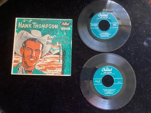 Original 1956 Hank Thompson "Songs of The Brazos Valley" LP Capitol H-418 - Picture 1 of 3