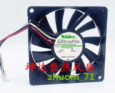 1PC NIDEC UITRAFLO U80R24MLAB-53 J56 24V 0.07A 1803G1 3-wire cooling fan - Image 1 of 2