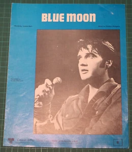 Elvis Presley - Blue Moon - Lorenz Hart & Richard Rodgers - United Artists/Big 3 - Picture 1 of 4