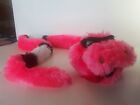 Stuffed Animals Ideal Toys Pink Snake Wearing Sunglasses 52in Long  P2014-001