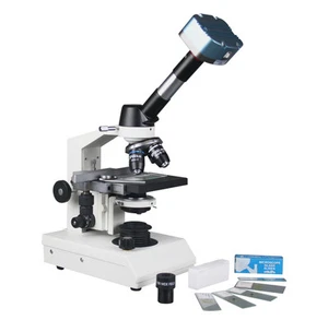 40-2500x Professional Medical Vet Doctor Blood LED Microscope w 1.3Mp USB Camera - Picture 1 of 3