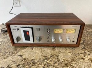 Casete estéreo vintage TEAC A-420 con sistema Dolby - piezas/reparación - Imagen 1 de 10