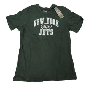 New York NY Jets Womens Plus Sizes M-L-1X-2X-3XL Green Shirt - Picture 1 of 4