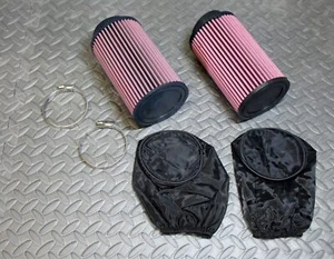 2 x NEW Banshee K+N style air filters PWK 33 34 35 35mm carbs pods OUTERWEARS - Picture 1 of 6