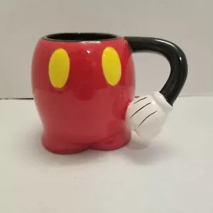 Disney x Jerry Leigh Mickey Mouse Pants 18 oz Sculpted Coffee Tea Mug NWT - Picture 1 of 4
