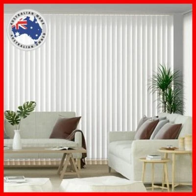 AUS Made To Order 1500 x 1200 VERTICAL Blind Blockout Blinds Choice Of Colours - image 1 of 4