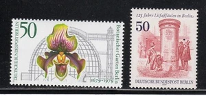 Germany 1979 SC# 9N434 - 9N435 - Orchid, Berlin Poster Columns - M-NH Lot # 202 - Picture 1 of 1