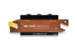 10MM PARTING OFF SYSTEM CUT OFF TOOL BLOCK BLADE + 3MM INSERT BY RDGTOOLS - Picture 1 of 3