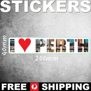 I Love Perth - Vinyl Decal Bumper Sticker - PS00388 - Picture 1 of 1