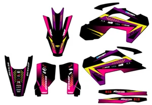 2023-2025 TX SURGE Purple Senge Graphics Kit Compatible with Husqvarna - Picture 1 of 10