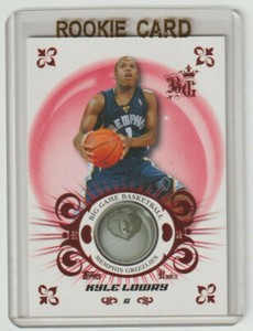 KYLE LOWRY Raptors 2006-07 Topps Big Game RED Rookie Card #96 SP RC #093/129 WOW