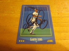 Garth Iorg Autographed Signed 1988 Score #204 Trading Card MLB Toronto Blue Jays