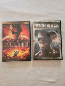 DVDs The Chronicles of Riddick & Pitch Black Vin Diesel Director's cut wide scrn - Picture 1 of 3