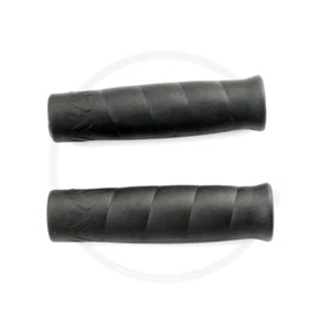 Black Rubber Handlebar Grips | 125mm - Picture 1 of 2