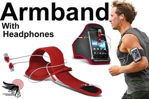 Armband w/Headphones (cell phone holder)