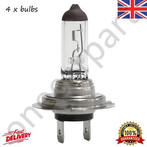 4 Bosch Halogen Headlight Bulbs 12V H7 For Renault Modus Grand Modus 2004 on - Picture 1 of 3