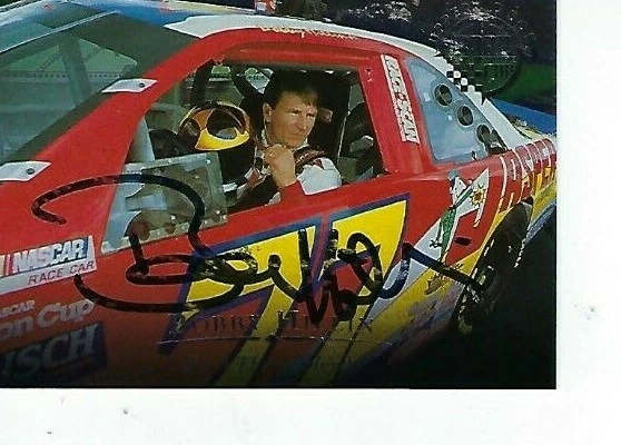 BOBBY HILLIN  SIGNED 1996 UPPERDECK RACE FOR THE CUP #RC-34 - NASCAR  - Image 1 of 1
