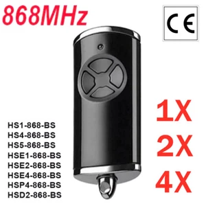 For Hormann Garage Door Opener Remote Control HSE4BS 868MHz Bisecur HSS4-868-BS - Picture 1 of 7