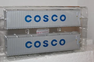 MENARDS O GAUGE 40' COSCO CONTAINER 2 PACK - Picture 1 of 1