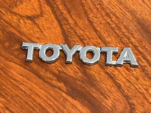 2009-2014 Toyota Matrix Emblem Letters Logo Badge Trunk Gate Rear Chrome. 4.25" - Picture 1 of 5