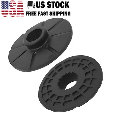 Pair Rear Suspension Spring Support Pad 90538496 for 2003-2011 Saab 9-3 New - Image 1 of 4