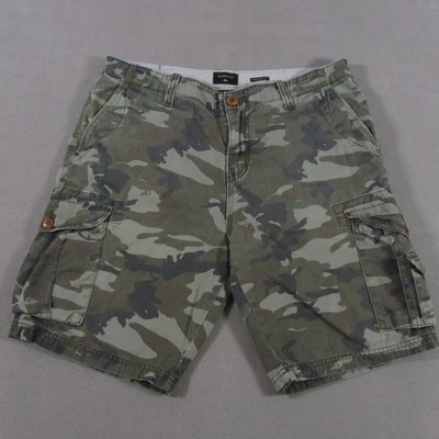 Pantalones Cortos Carga Quiksilver Para Hombre 34 Camuflados Calce Recto Crucial Battle Foto 1 de 4
