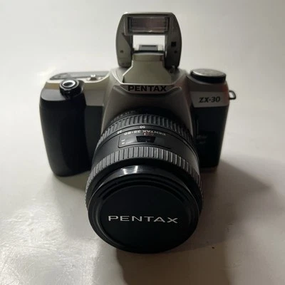 Pentax ZX-30 35mm Film Camera W SMC Pentax-A 35-80mm Lens - Fully Functional - Image 1 of 4