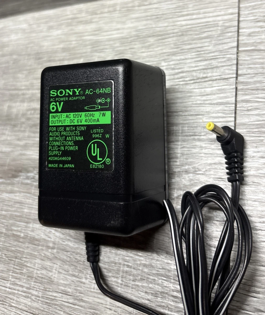 SONY AC-E60A ACパワーアダプター 6V 1000mA Amazon.co.jp: SONY AC