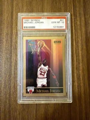 1990 SKYBOX #41 MICHAEL JORDAN PSA 10 - Image 1 of 2