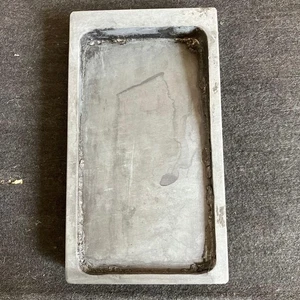 Strumento calligrafia 14 x 8 x 2 cm pietra inchiostro vintage Suzuri Sumi Grinder Shodo Shuji - Foto 1 di 4